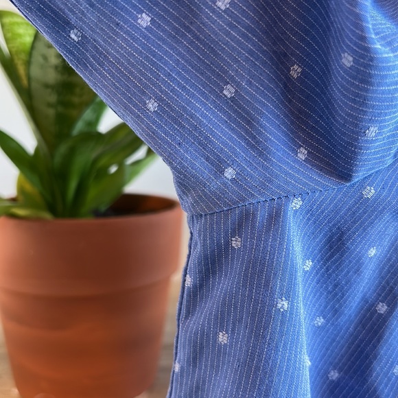 Maette "Gemma" Off The Shoulder Smocked Woven Blouse Top, M - Picture 6 of 11